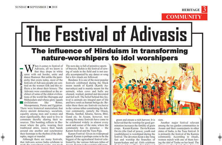 The Festival of Adivasis